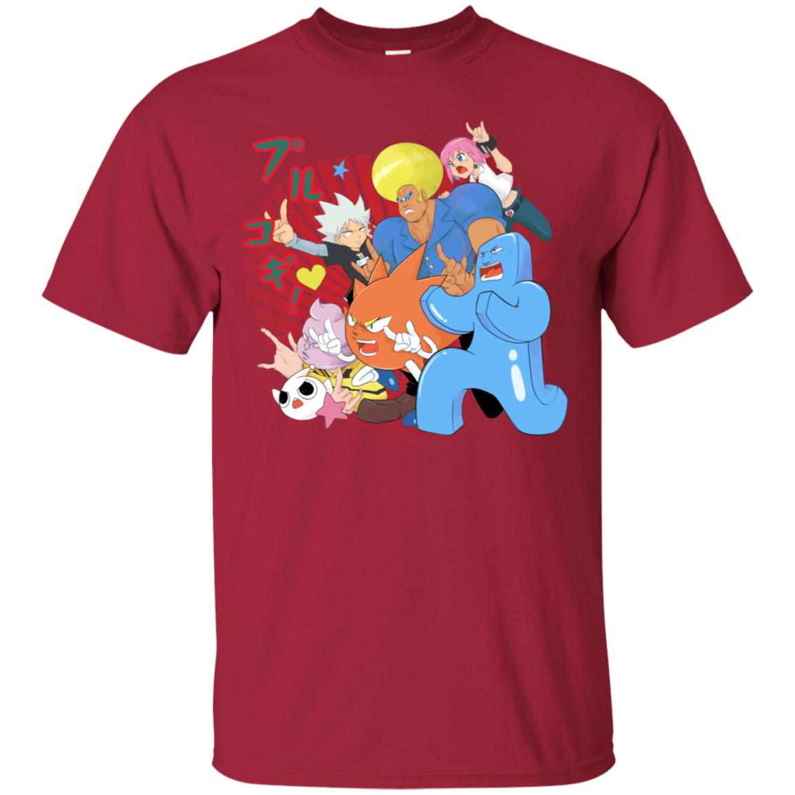 T-Shirts Cardinal / S Supra Prukogi T-Shirt