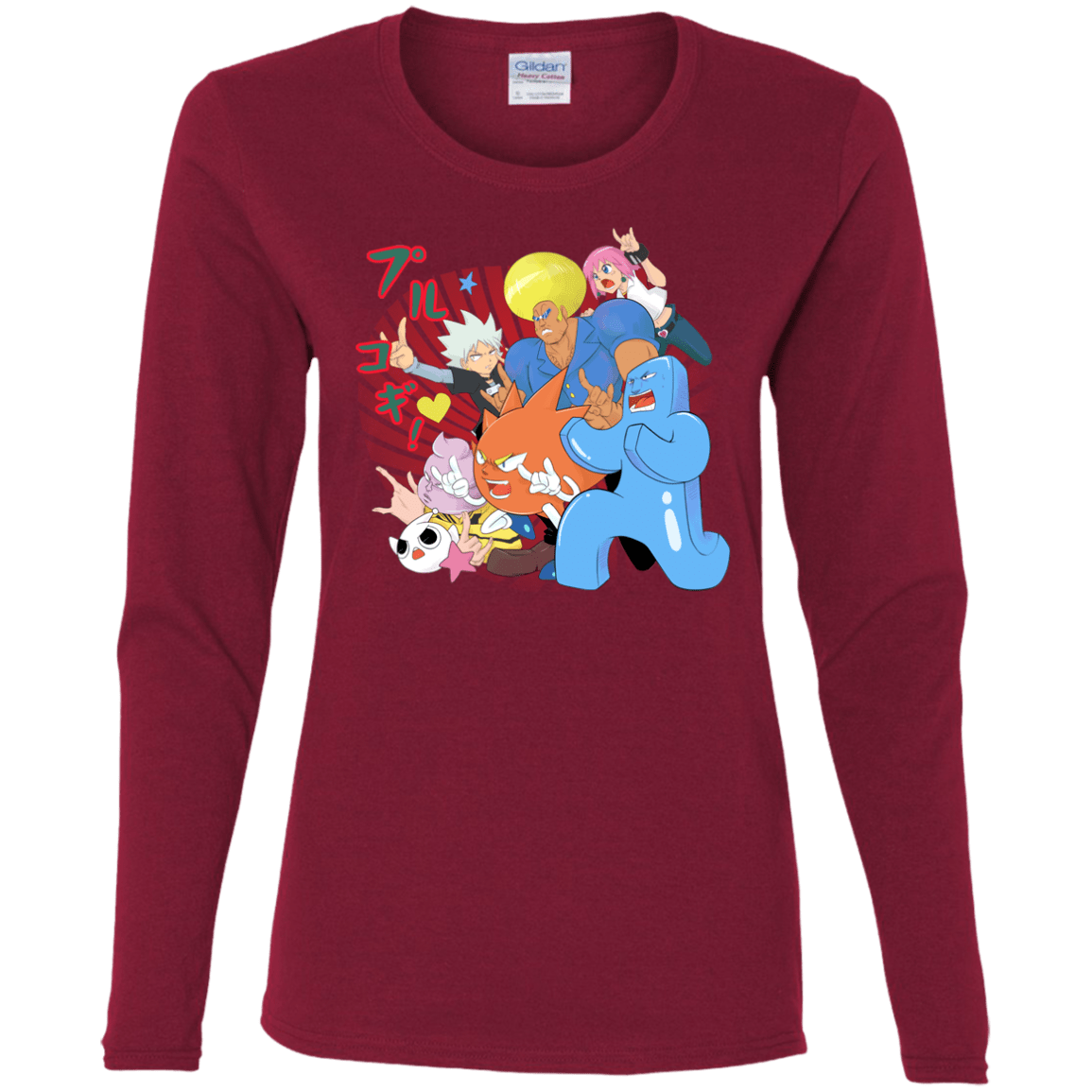 T-Shirts Cardinal / S Supra Prukogi Women's Long Sleeve T-Shirt