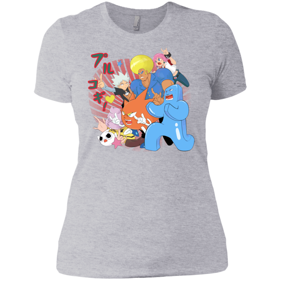 T-Shirts Heather Grey / X-Small Supra Prukogi Women's Premium T-Shirt