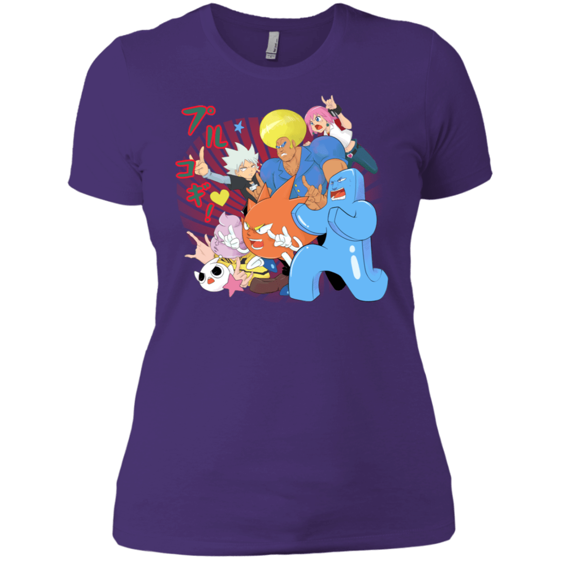 T-Shirts Purple Rush/ / X-Small Supra Prukogi Women's Premium T-Shirt