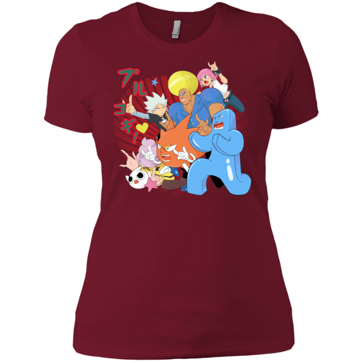 T-Shirts Scarlet / X-Small Supra Prukogi Women's Premium T-Shirt