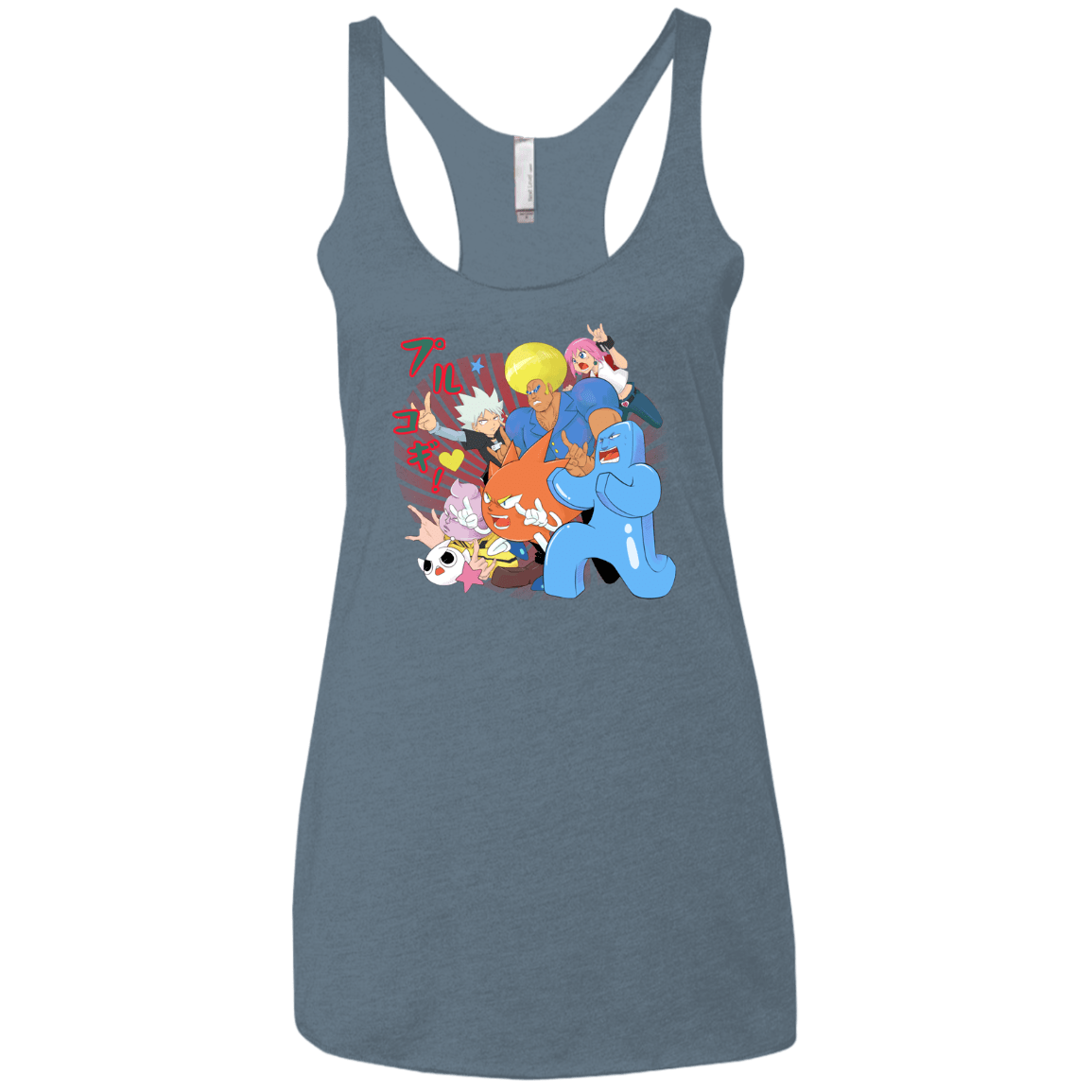 T-Shirts Indigo / X-Small Supra Prukogi Women's Triblend Racerback Tank