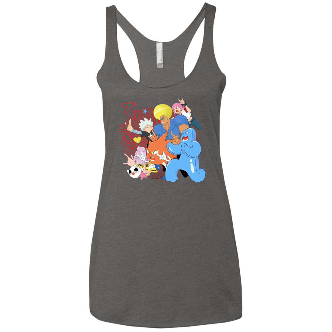 T-Shirts Premium Heather / X-Small Supra Prukogi Women's Triblend Racerback Tank