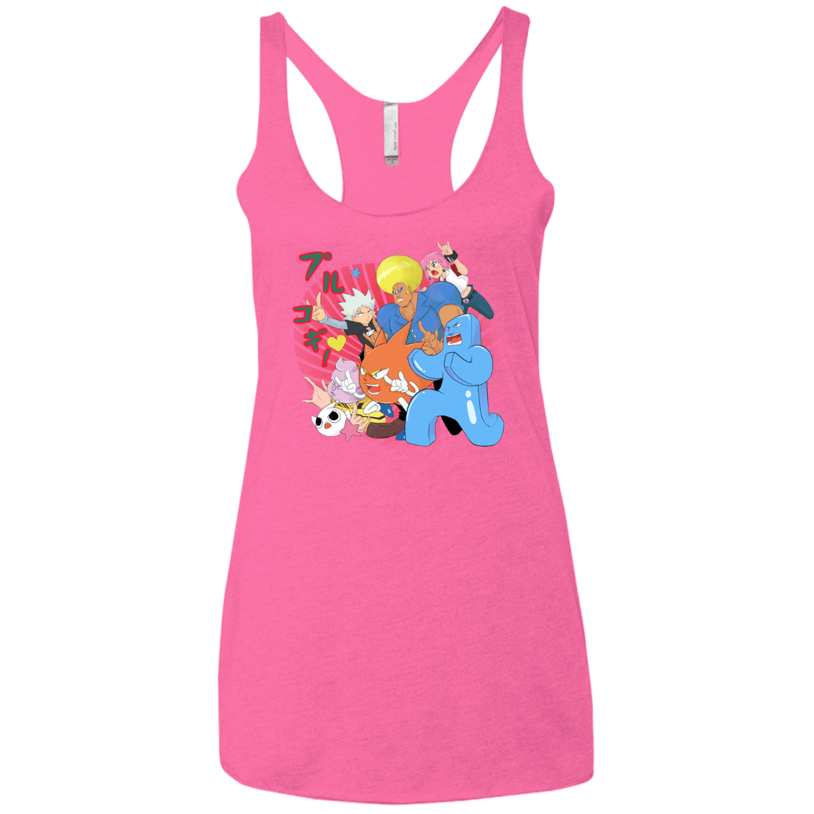 T-Shirts Vintage Pink / X-Small Supra Prukogi Women's Triblend Racerback Tank