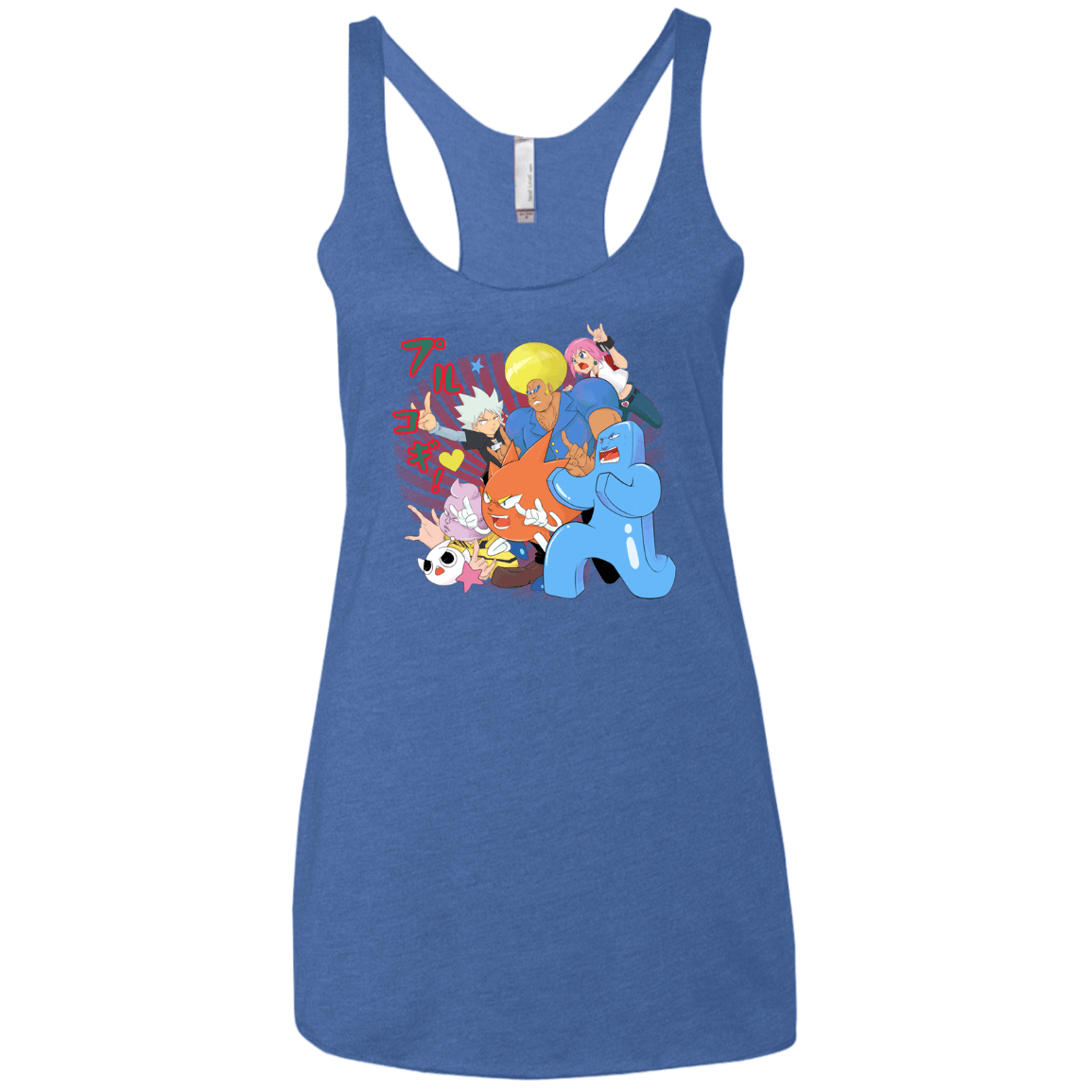 T-Shirts Vintage Royal / X-Small Supra Prukogi Women's Triblend Racerback Tank