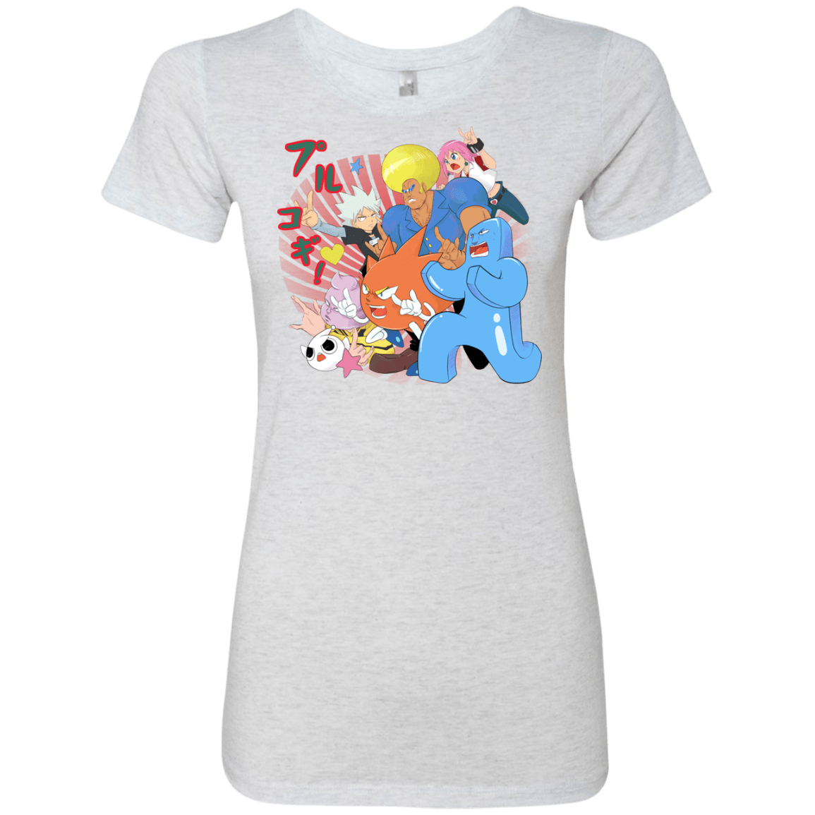 T-Shirts Heather White / S Supra Prukogi Women's Triblend T-Shirt