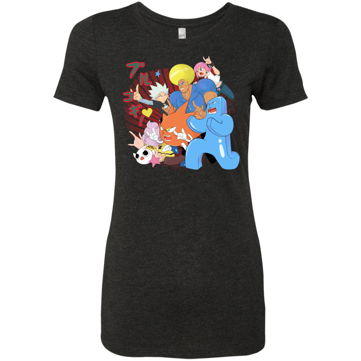 T-Shirts Vintage Black / S Supra Prukogi Women's Triblend T-Shirt