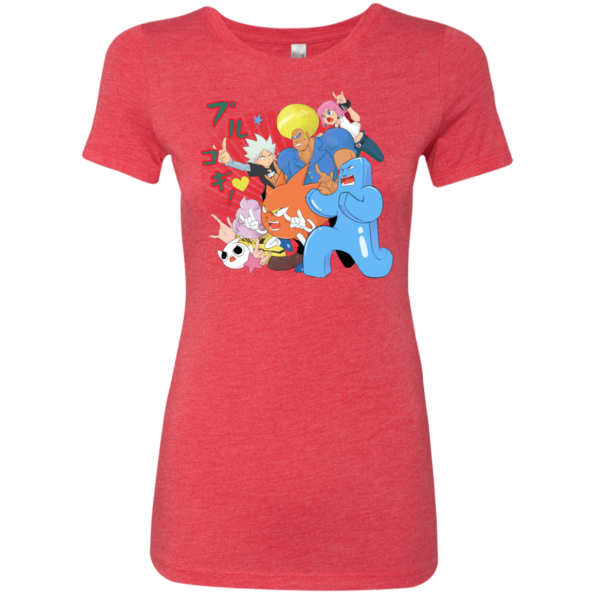 T-Shirts Vintage Red / S Supra Prukogi Women's Triblend T-Shirt