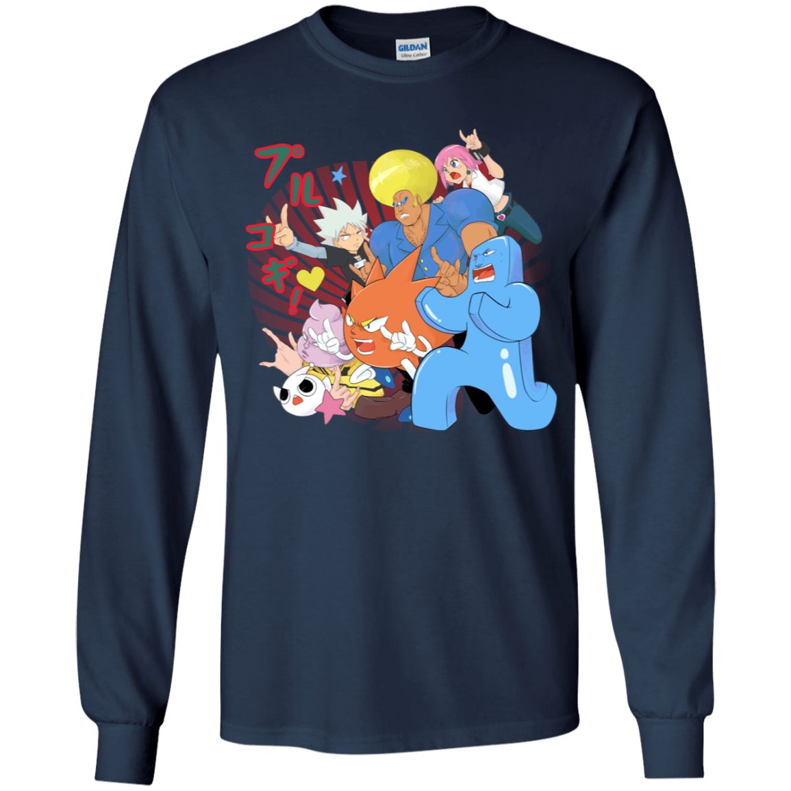 T-Shirts Navy / YS Supra Prukogi Youth Long Sleeve T-Shirt