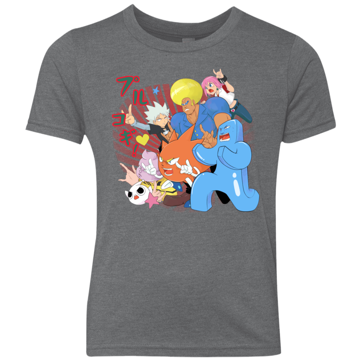 T-Shirts Premium Heather / YXS Supra Prukogi Youth Triblend T-Shirt