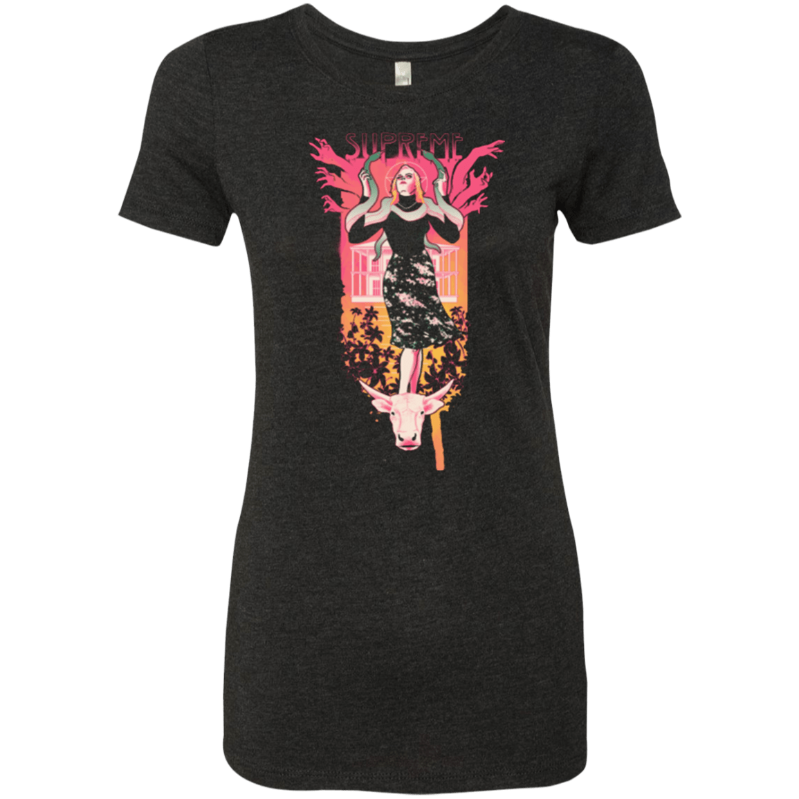 T-Shirts Vintage Black / Small Supreme Women's Triblend T-Shirt