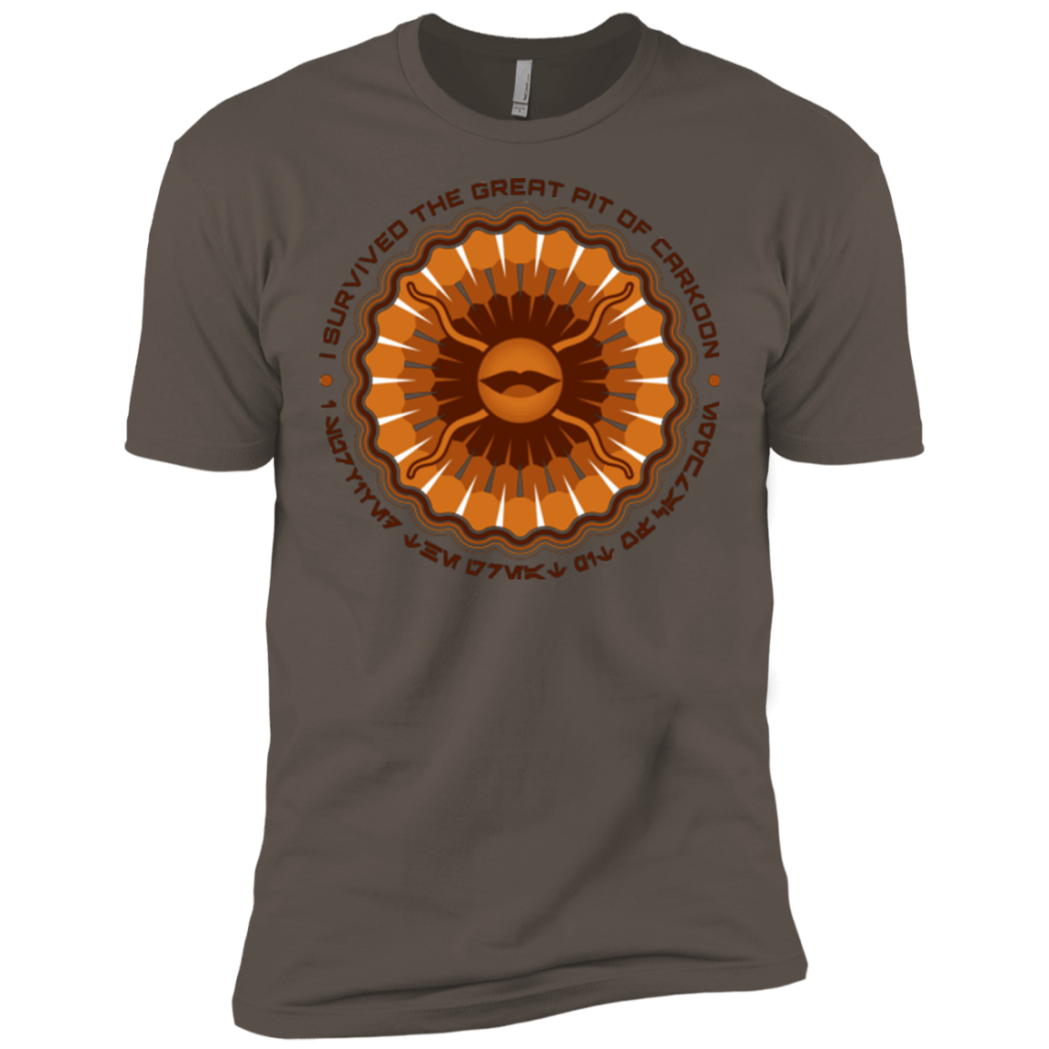 T-Shirts Warm Grey / X-Small Surviving The Sarlacc Men's Premium T-Shirt