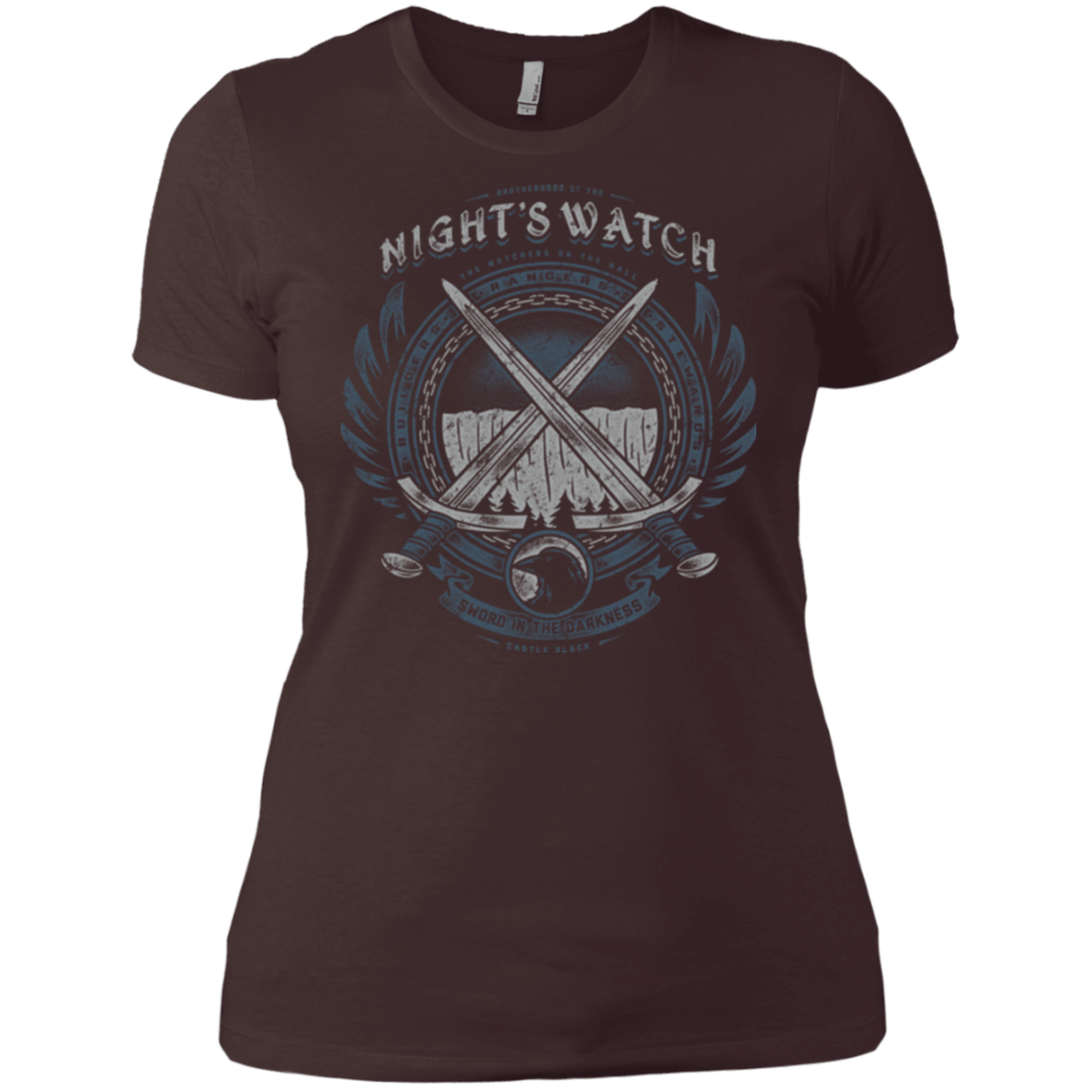 T-Shirts Dark Chocolate / X-Small SWORD IN THE DARKNESS Women's Premium T-Shirt