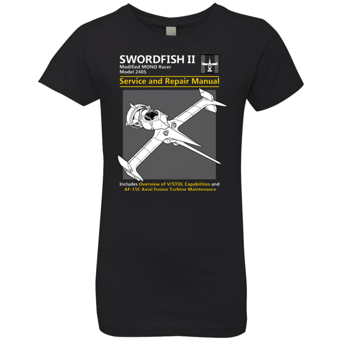 T-Shirts Black / YXS SWORDFISH SERVICE AND REPAIR MANUAL Girls Premium T-Shirt
