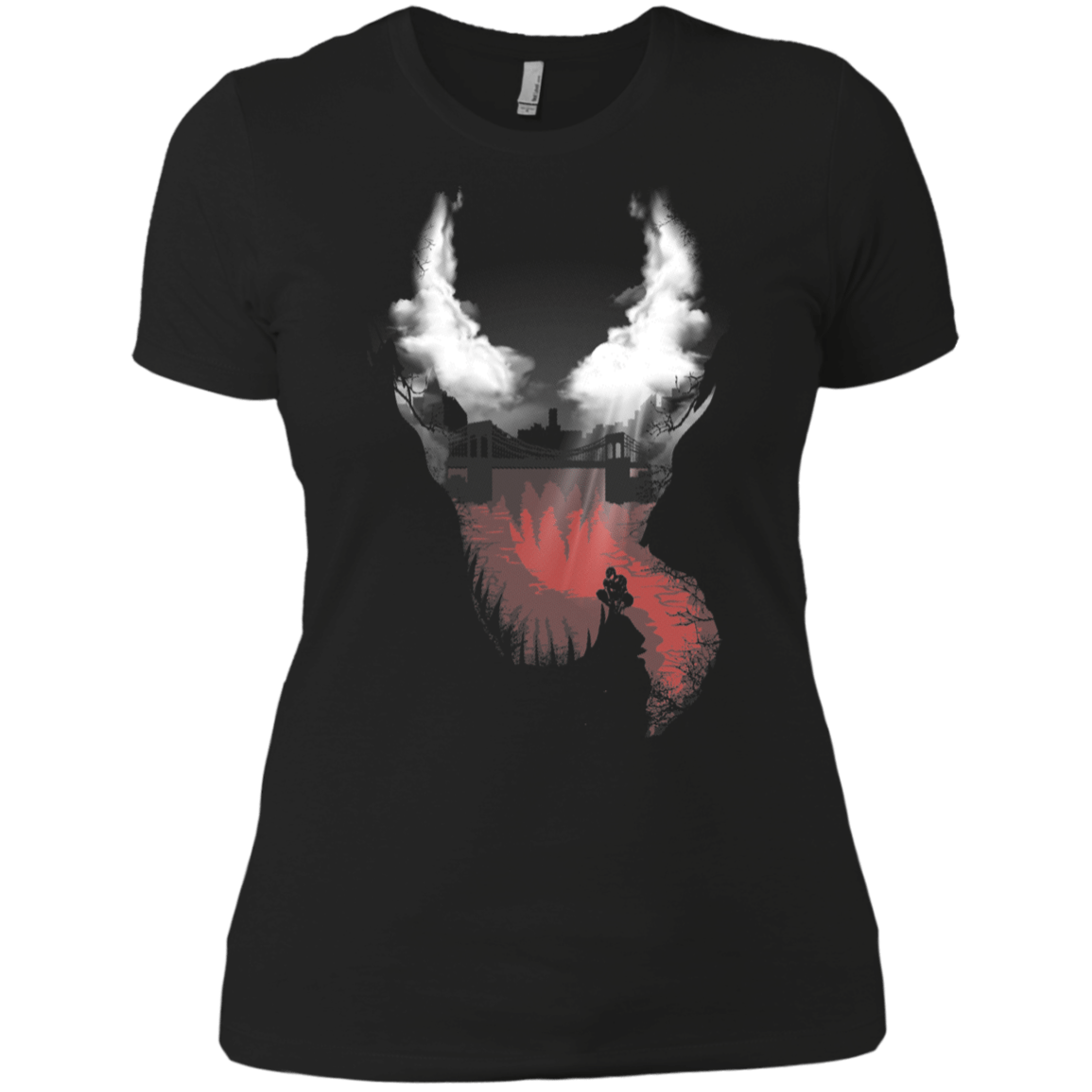 T-Shirts Black / X-Small Symbiote City Women's Premium T-Shirt