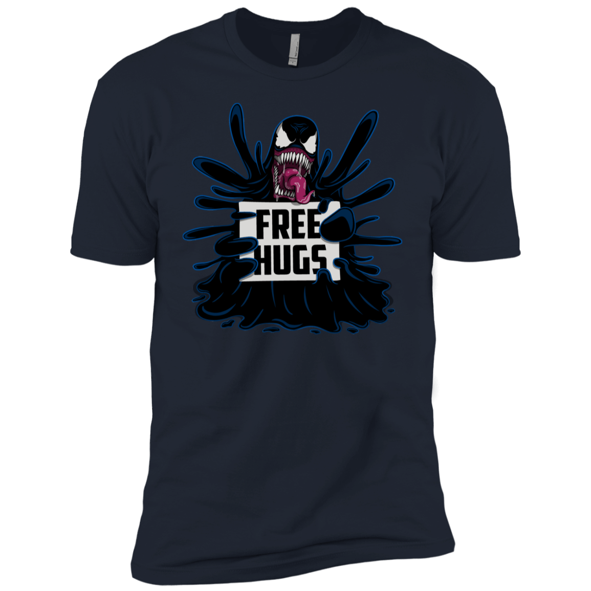 T-Shirts Midnight Navy / YXS Symbiote Hugs Boys Premium T-Shirt