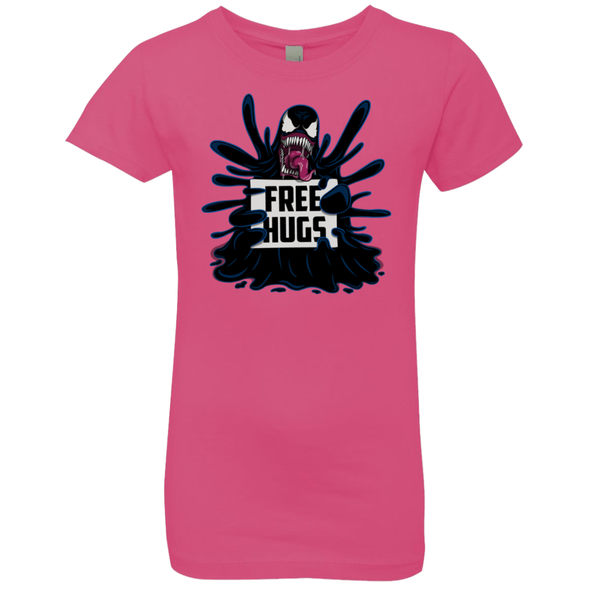 T-Shirts Hot Pink / YXS Symbiote Hugs Girls Premium T-Shirt
