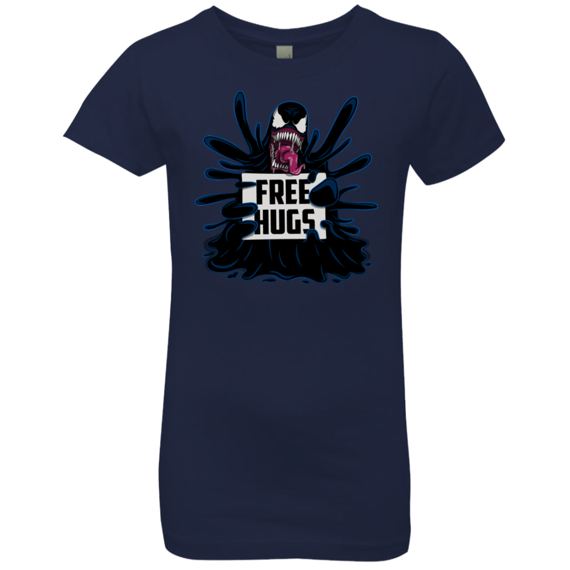 T-Shirts Midnight Navy / YXS Symbiote Hugs Girls Premium T-Shirt