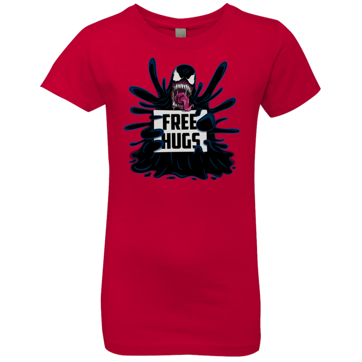 T-Shirts Red / YXS Symbiote Hugs Girls Premium T-Shirt