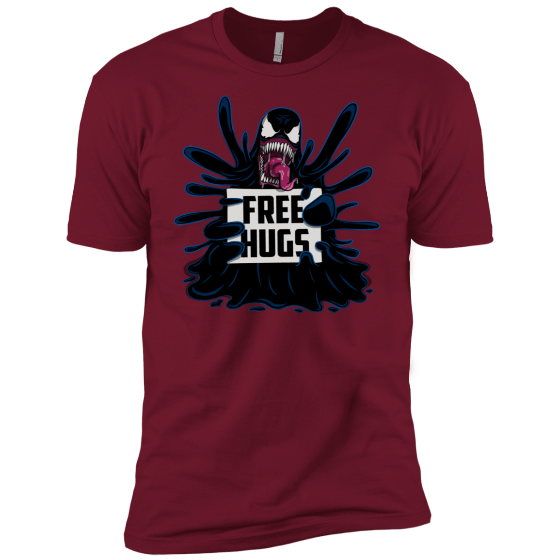 T-Shirts Cardinal / X-Small Symbiote Hugs Men's Premium T-Shirt