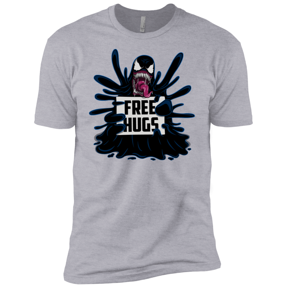 T-Shirts Heather Grey / X-Small Symbiote Hugs Men's Premium T-Shirt