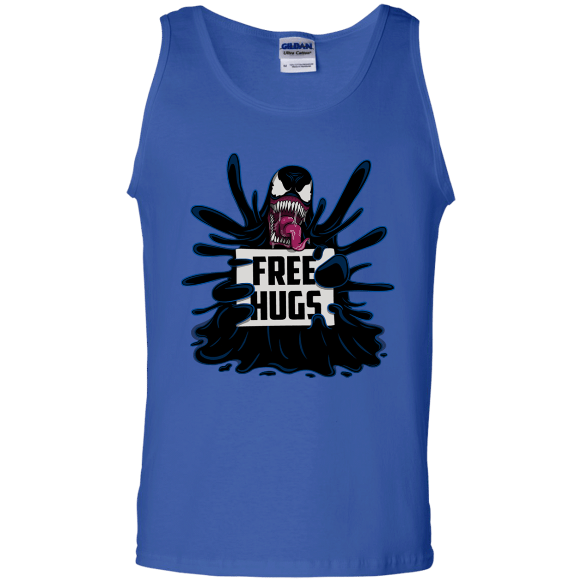 T-Shirts Royal / S Symbiote Hugs Men's Tank Top