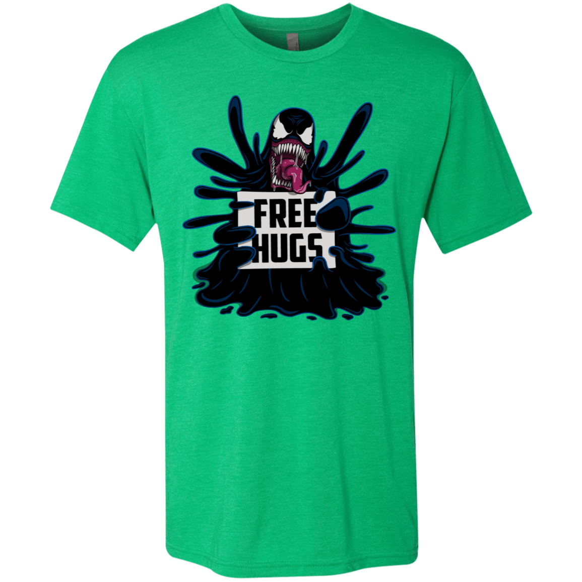 T-Shirts Envy / S Symbiote Hugs Men's Triblend T-Shirt
