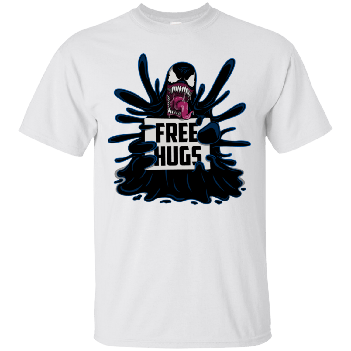 T-Shirts White / S Symbiote Hugs T-Shirt