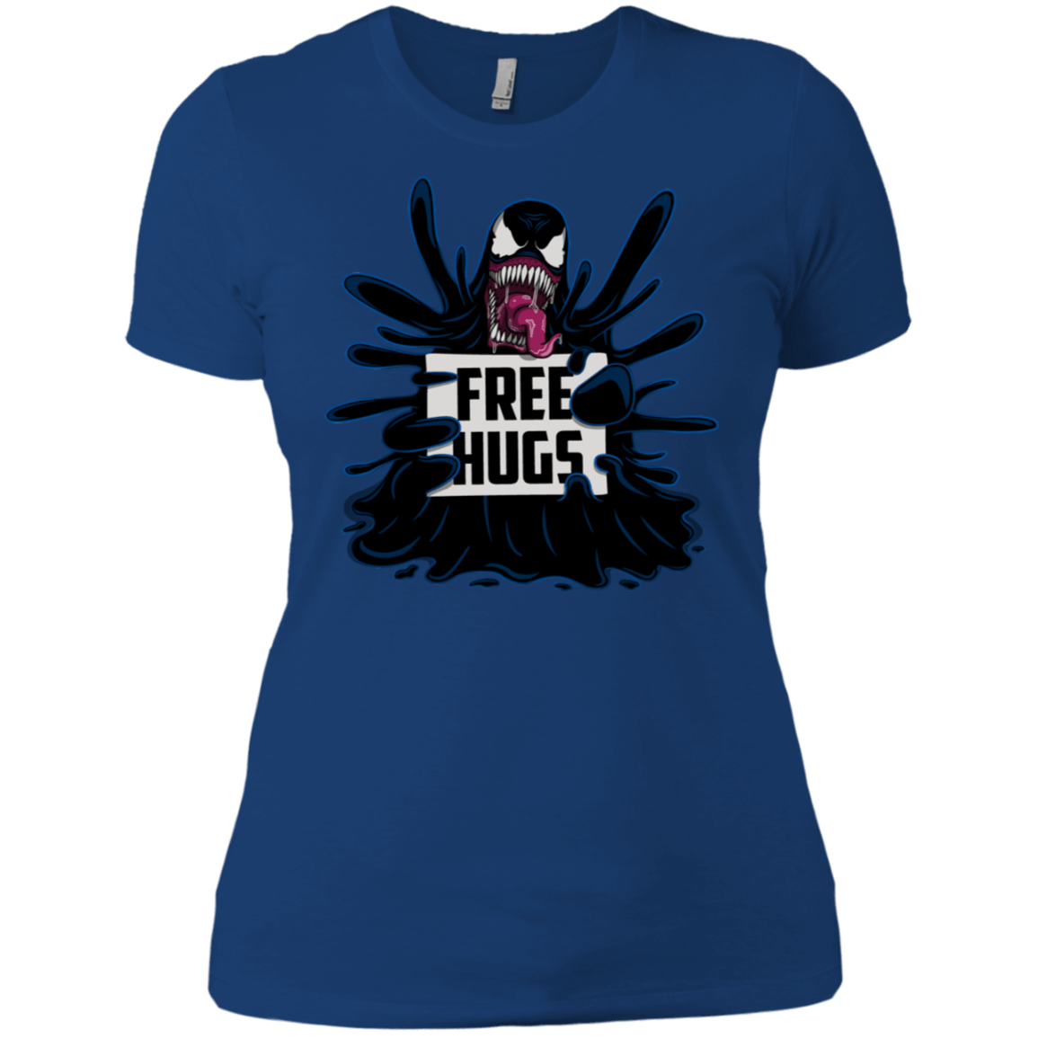 T-Shirts Royal / X-Small Symbiote Hugs Women's Premium T-Shirt