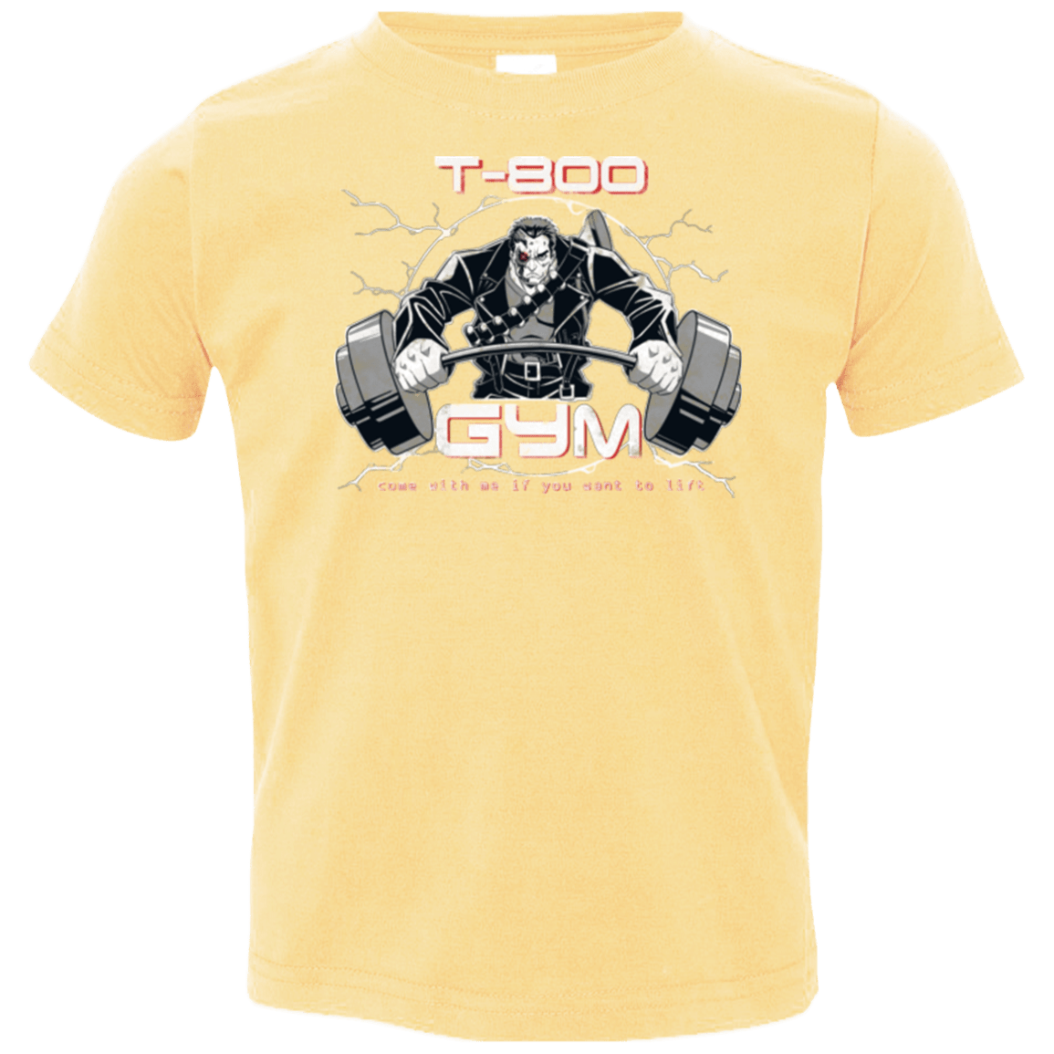T-Shirts Butter / 2T T-800 gym Toddler Premium T-Shirt