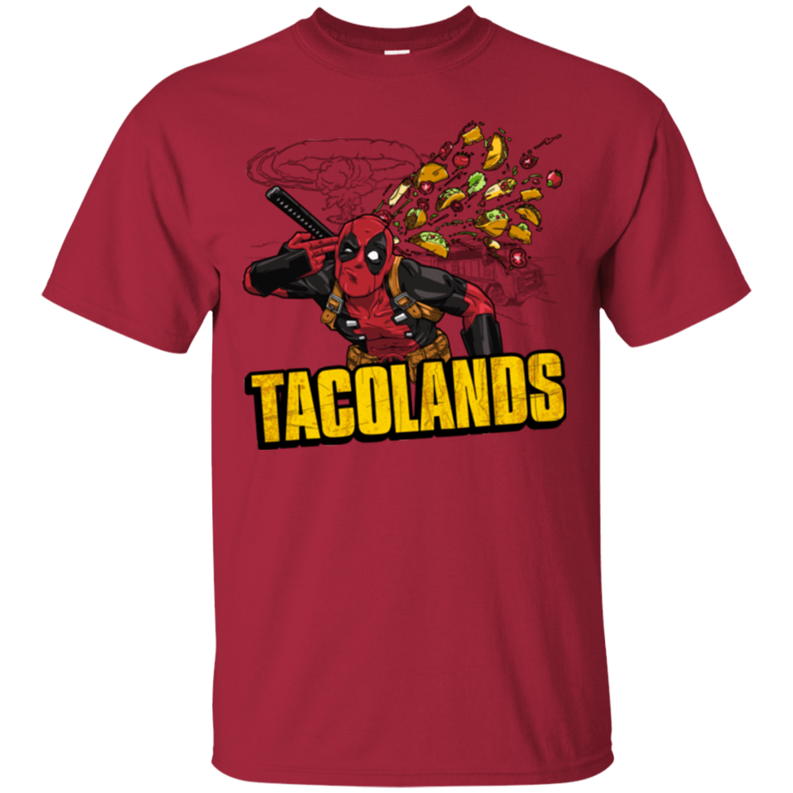 T-Shirts Cardinal / Small Tacolands T-Shirt