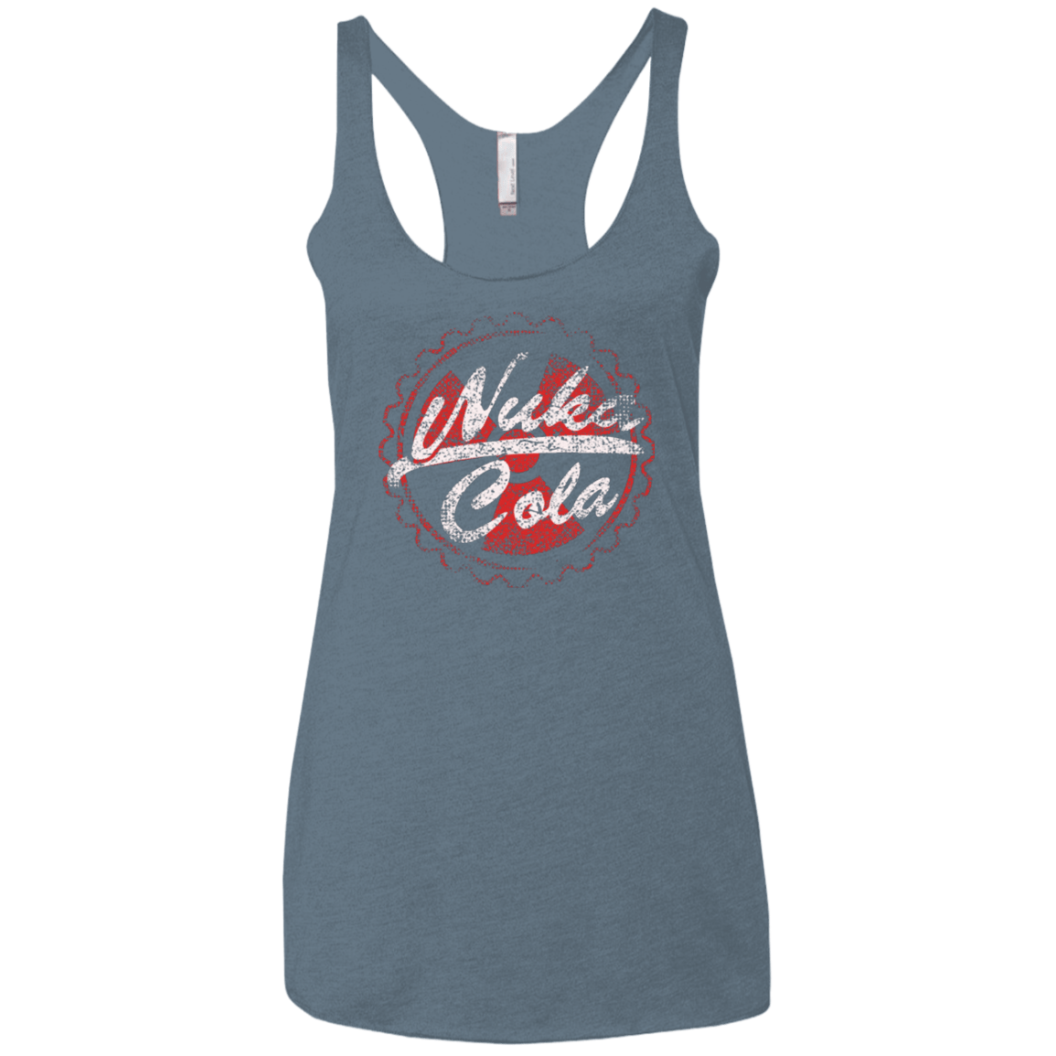 T-Shirts Indigo / X-Small Take my New Money Women's Triblend Racerback Tank