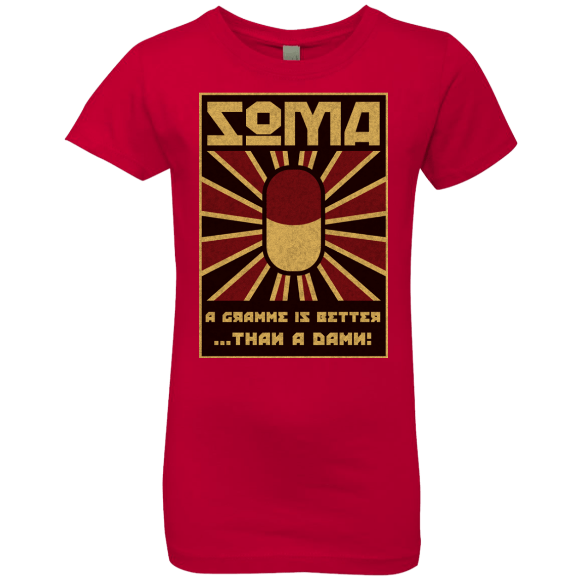 T-Shirts Red / YXS Take Soma Girls Premium T-Shirt