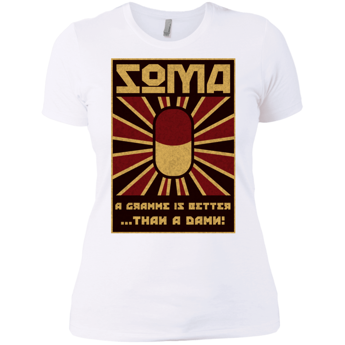 T-Shirts White / X-Small Take Soma Women's Premium T-Shirt