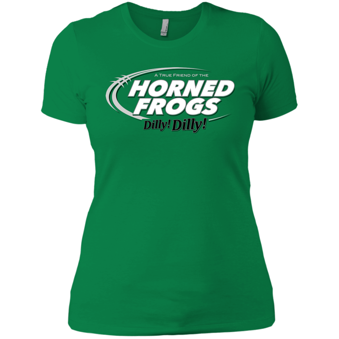 T-Shirts Kelly Green / X-Small TCU Dilly Dilly Women's Premium T-Shirt