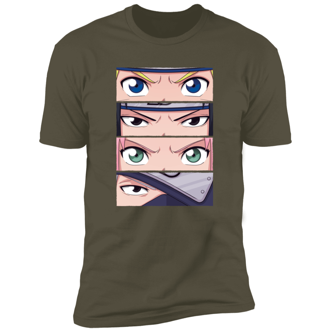 T-Shirts Military Green / S Team 7 Eyes Men's Premium T-Shirt