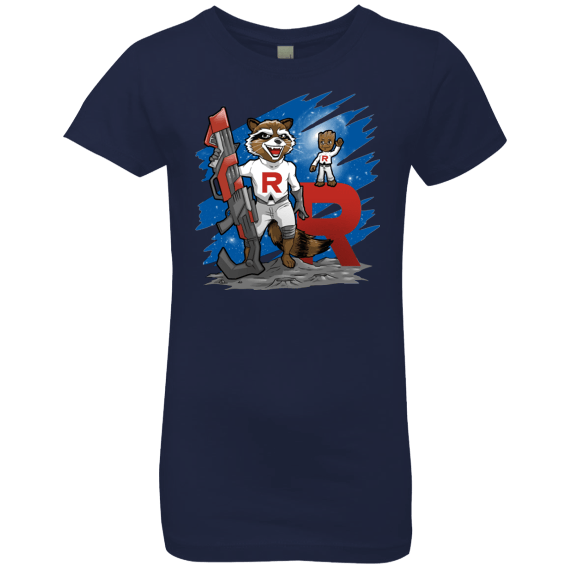 T-Shirts Midnight Navy / YXS Team R Girls Premium T-Shirt