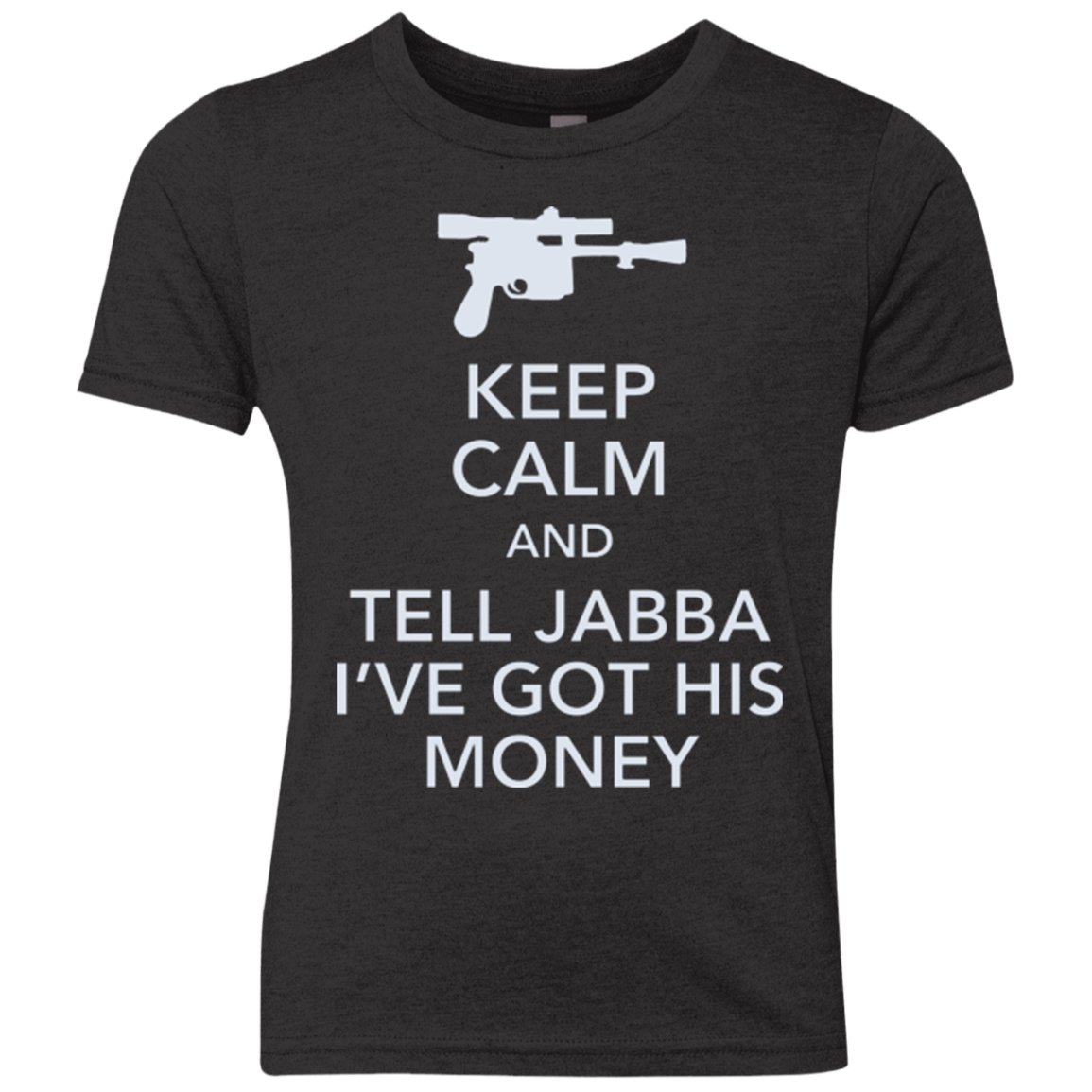 T-Shirts Vintage Black / YXS Tell Jabba (2) Youth Triblend T-Shirt
