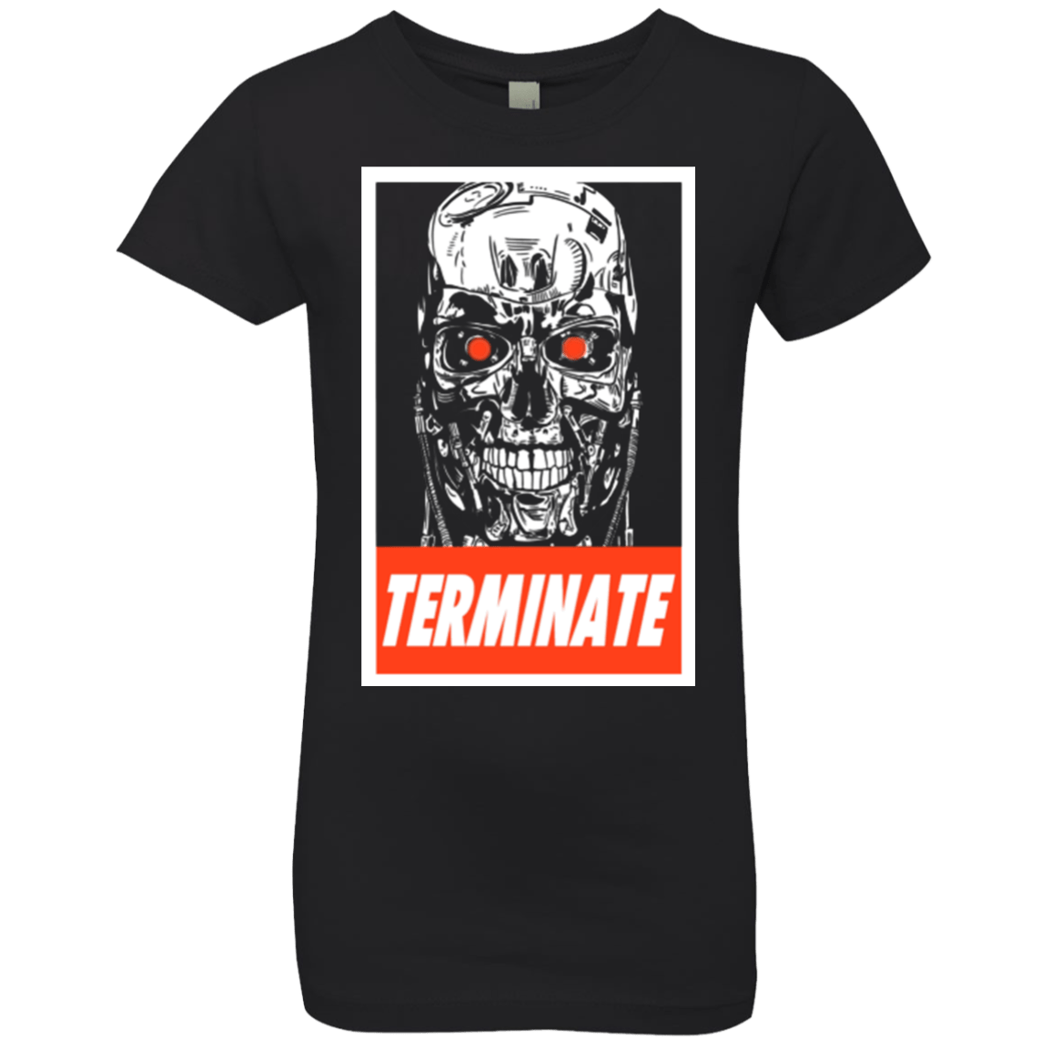 T-Shirts Black / YXS Terminate Girls Premium T-Shirt