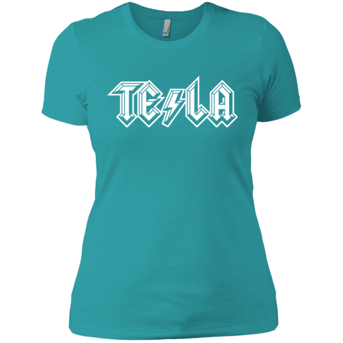 T-Shirts Tahiti Blue / X-Small TESLA Women's Premium T-Shirt