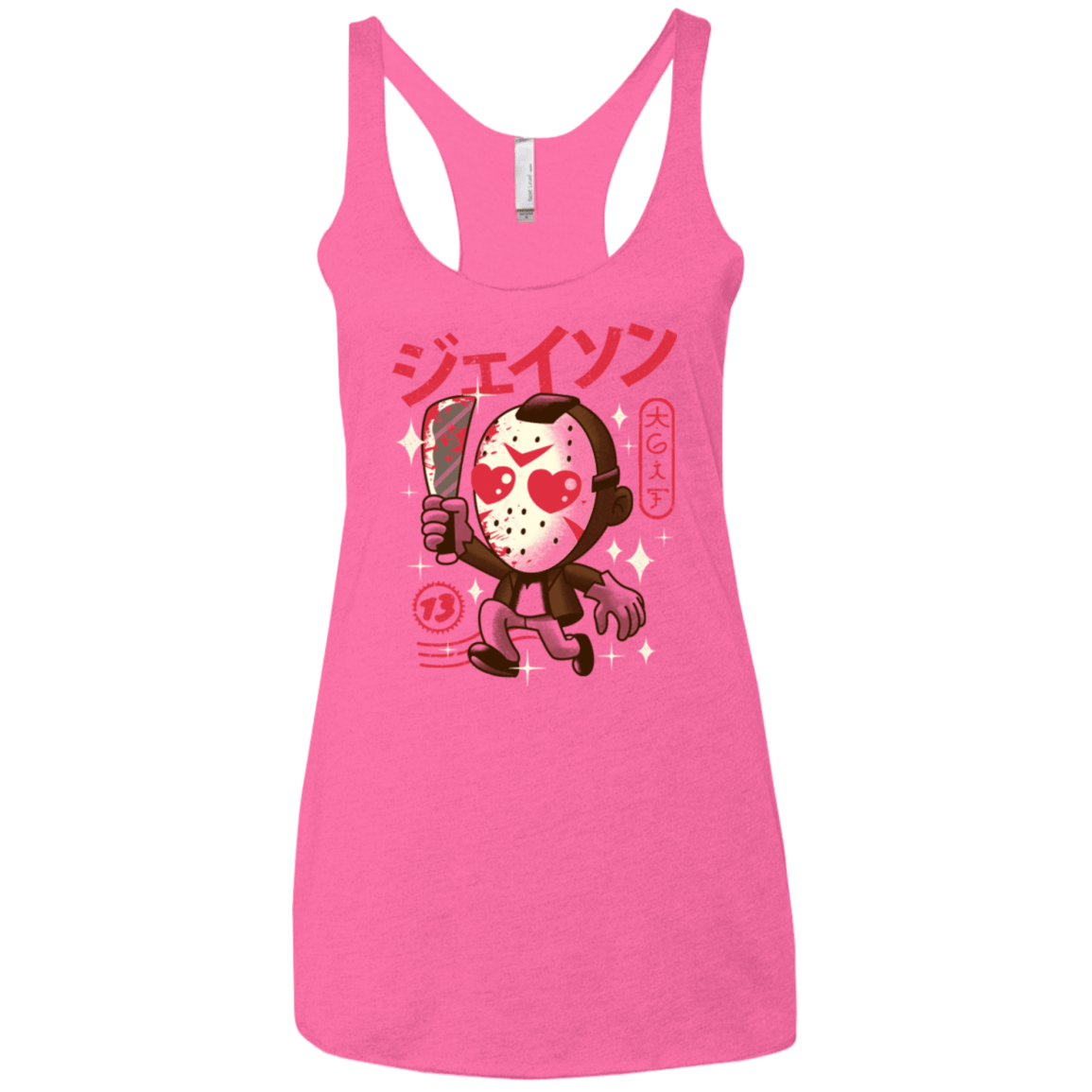 T-Shirts Vintage Pink / X-Small TGIF Kawaii Women's Triblend Racerback Tank