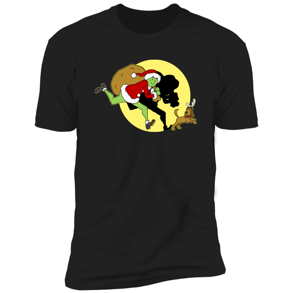 T-Shirts Black / X-Small The Adventures of the Grinch Men's Premium T-Shirt