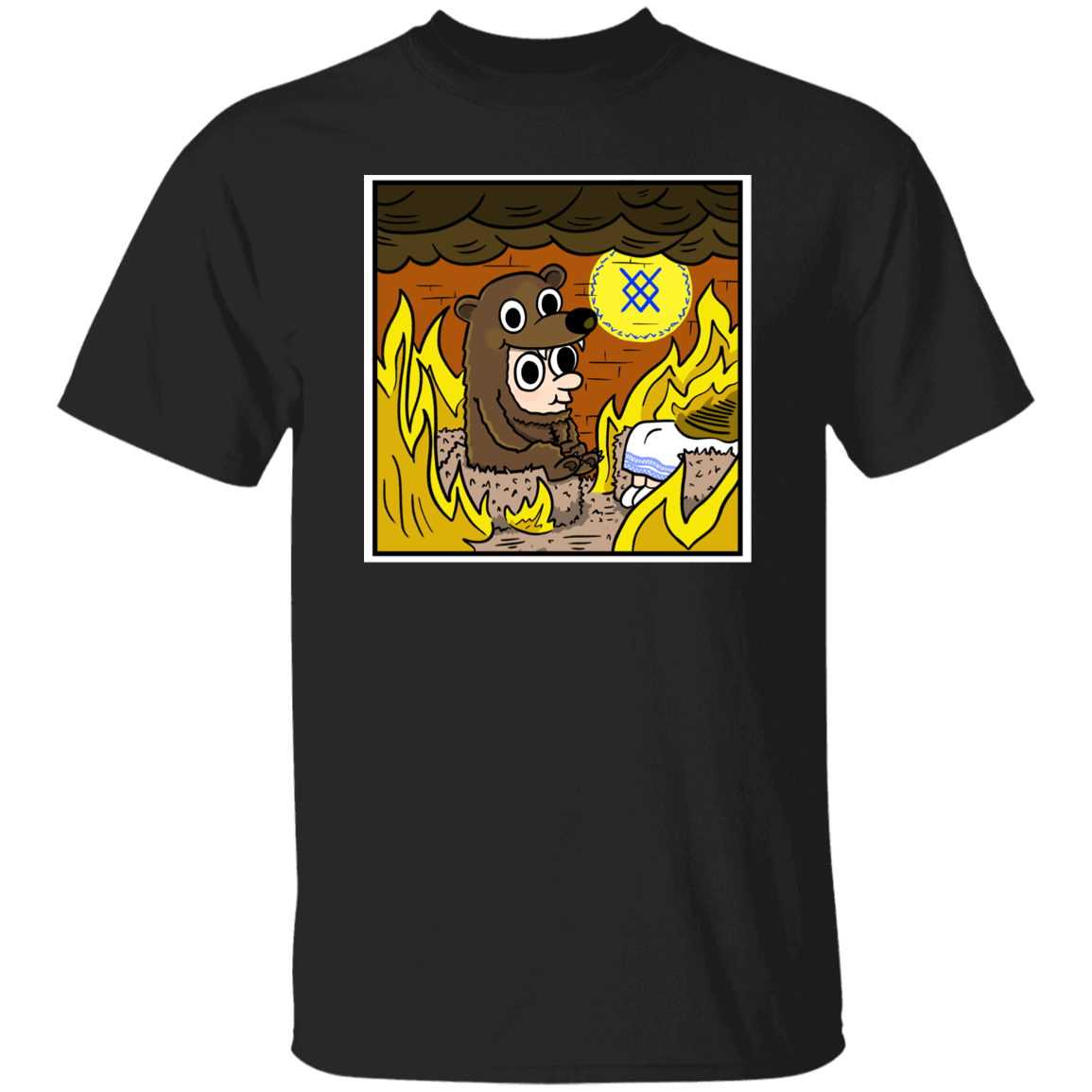 T-Shirts Black / S The Bear is Fine T-Shirt