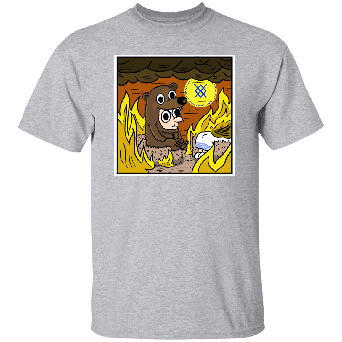 T-Shirts Sport Grey / S The Bear is Fine T-Shirt