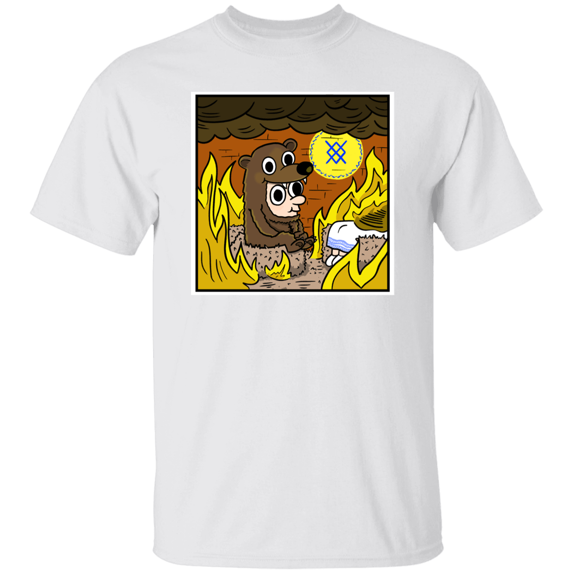 T-Shirts White / S The Bear is Fine T-Shirt