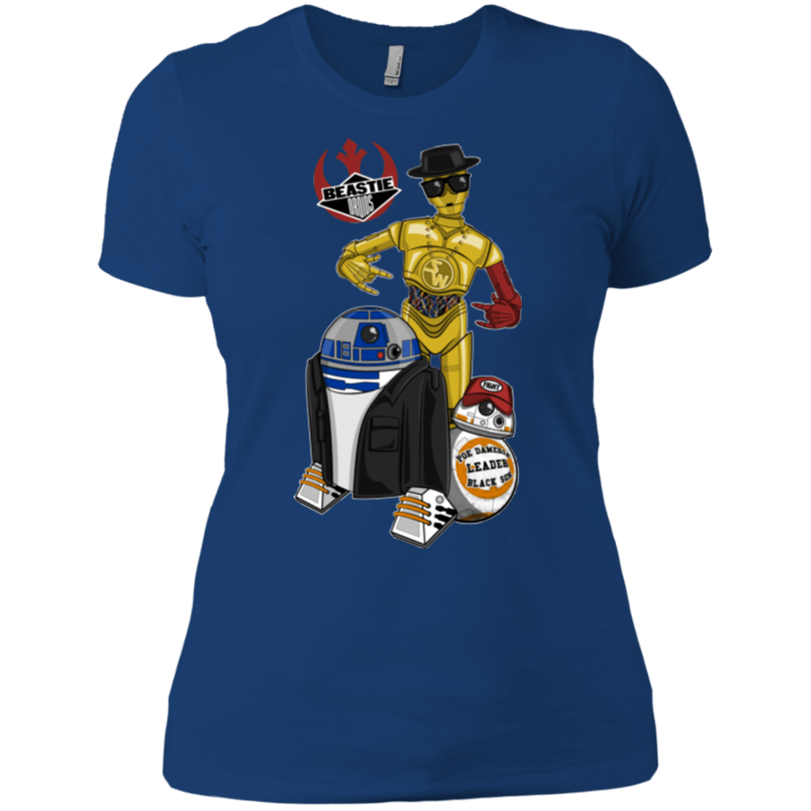 T-Shirts Royal / X-Small The Beastie Droids Women's Premium T-Shirt