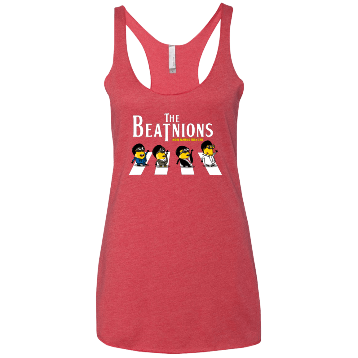 T-Shirts Vintage Red / X-Small The Beatnions Women's Triblend Racerback Tank