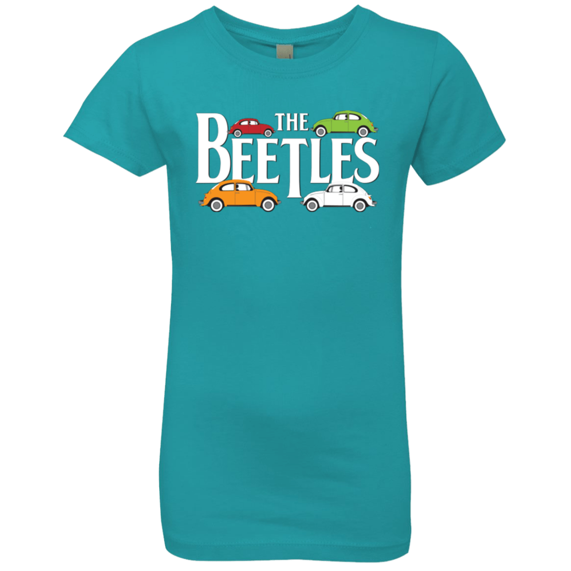T-Shirts Tahiti Blue / YXS The Beetles Girls Premium T-Shirt