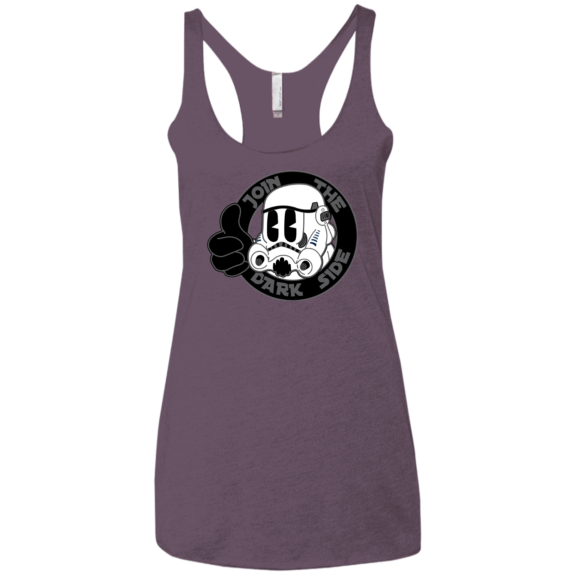 T-Shirts Vintage Purple / X-Small The Best Side Women's Triblend Racerback Tank