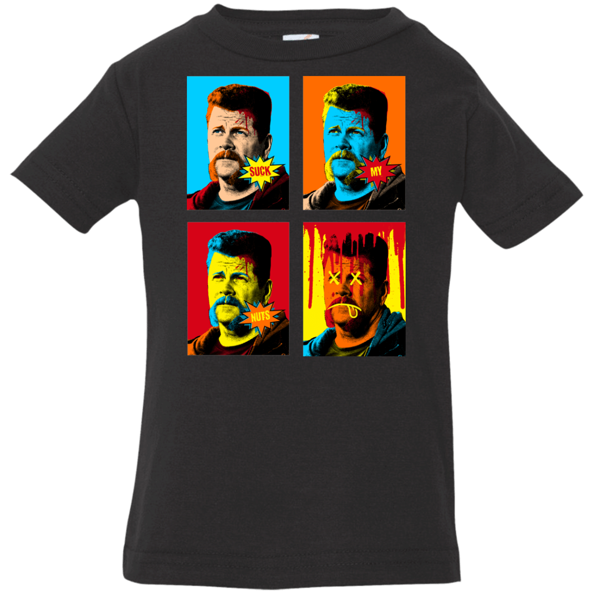 T-Shirts Black / 6 Months The Champ Pop Infant Premium T-Shirt